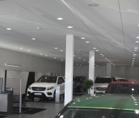 Mercedes Benz showroom